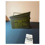 Military Caliber .30 Ammunition Can - 1975