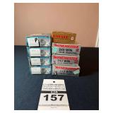 Lot of .243 Caliber Ammunition: Winchester, Federal, and Estate Cartridge Inc.