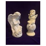 2 Angel Statues 13” to 14”