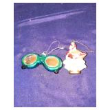 2 Christmas Ornaments
