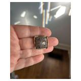 KONSTANTINO Sterling Silver & 18k Yellow Gold Filigree Dome Ring