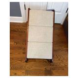 Folding Wood and Cloth Covered Pet Ramp