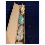 2 Seahorse Ornaments