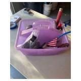 Compartment Tote with Assorted Tools