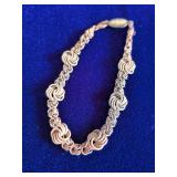 Vintage Italian Rosette Bracelet