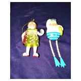 2 Christmas Ornaments