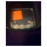 Silver Twisted Rope Cuff Bracelet