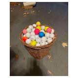 Basket of Golf Balls
