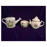 Magnolia Watering Can, Teapot and Pot