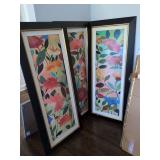 3 Framed Paintings, 29.5 x 57.5