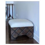 Upholstered Foot Stool 23 x 23
