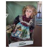 18" Porcelain Doll