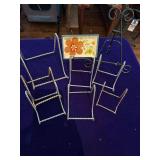 Plate / Picture Displays- Gold,Silver and Dark Tones