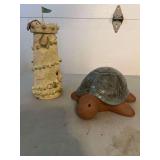 Home Decor - Turtle and Sand Castle