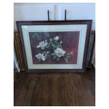 Burton Dye Framed Print 35.5 x 29