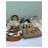 5 New and Gently Used Bags, Including an Unused Dooney and Bourke