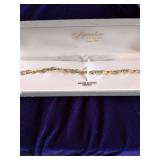 Diamond and Emerald Bracelet