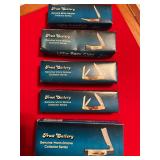 Frost Cutlery - Little Toothpick, Little Bear Claw 2 Executive Whittler and Razor Lock Folder