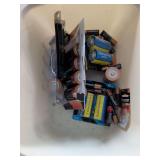 Tote of Batteries