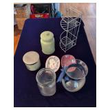 Misc Bathroom, Soap Dishes, Vases, Jar