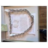 Judith Ripka 925 Sterling Silver Rolo Chain Necklace