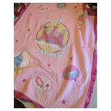 Princess Quilt, Dust Ruffle and 1 Pillow Shams