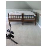 King Size Bed Put Together with 2 Twin Beds