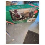 Animated Santa and Reindeer