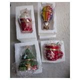 Porcelain Christmas Ornaments