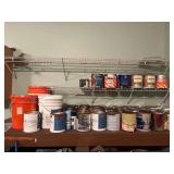Salvage Lot 2 Shelves of Paint