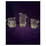 3 Vintage Pitchers