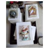 Porcelain Christmas Ornaments