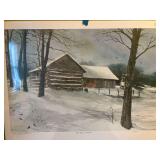 Michael Sloan Last Leaves of November Print Signed and Numbered 22”x29”