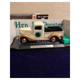 Hen and Rooster Truck and Knife