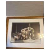 Framed Burton Dye Print 18”x23”