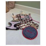 Dog Christmas, Frisbee, Stockings, Vests