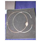 2 Sterling Silver Necklaces