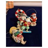 4 Christmas Ornaments