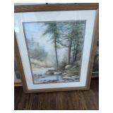 Burton Dye Signed - 32 of 1000 - Trees