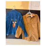 Denim Jacket  and Sherpa Lined Shirt