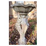 Concrete Birdbath