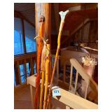 Handcrafted Wooden Walking Sticks
