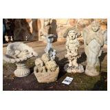 Variety of Concrete Statues