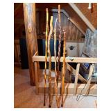 Handcrafted Wooden Walking Sticks
