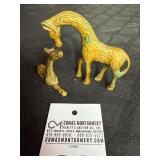 Brass Giraffes
