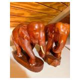 Wooden Elephants