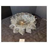 Punch  Bowl with Cups & Hooks