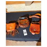 Handcrafted Gun Powder Pouches