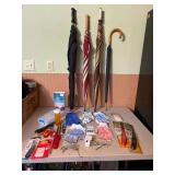 Umbrellas, Gloves, and Misc Items