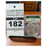 2020 - (P) Silver Eagle 1oz Fine Silver One Dollar Coin - First Strike - PCGS MS69